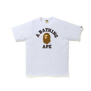 BAPE - Men Women Unisex T Shirt TEE - White